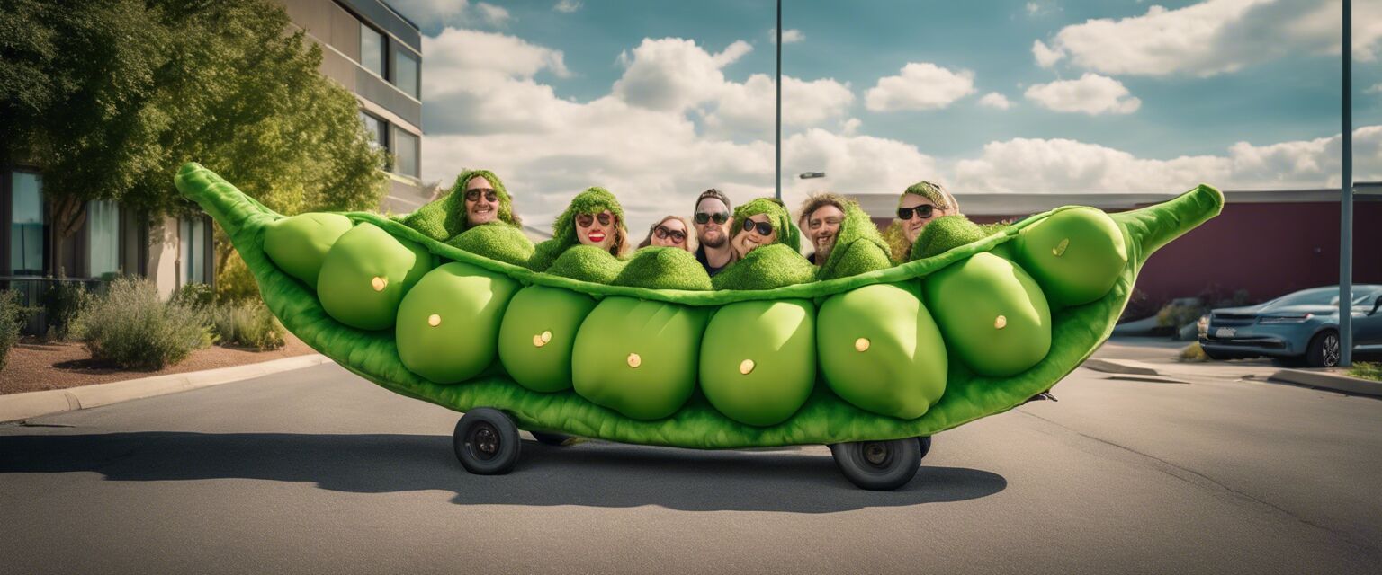 Peas in a pod costume